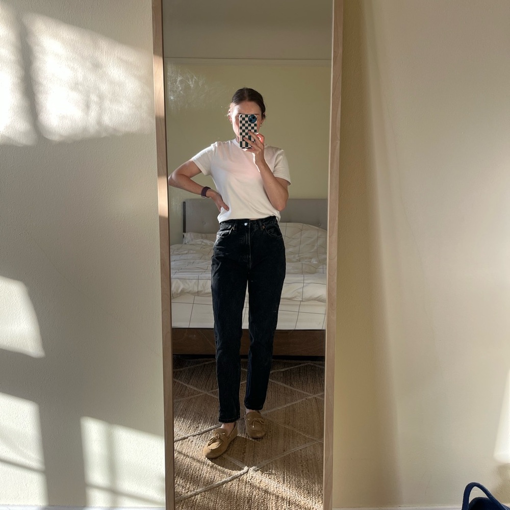 NWOT Zara Classic Mom High Rise Jeans | Size 4